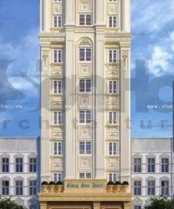 Khách sạn gần biển sang trọng 8 tầng 232m2 (ngang 6.1mx36.1m), Nguyễn Nhạc, Quy Nhơn, Bình Định cũ.