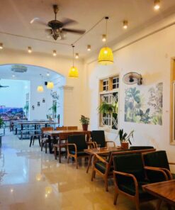 Biệt thự hiện đại đang kinh doanh cà phê 395.47m2 (ngang 9.1mx34.5m), Ngã 4 Chợ Dinh, Đào Tấn, Quy Nhơn.